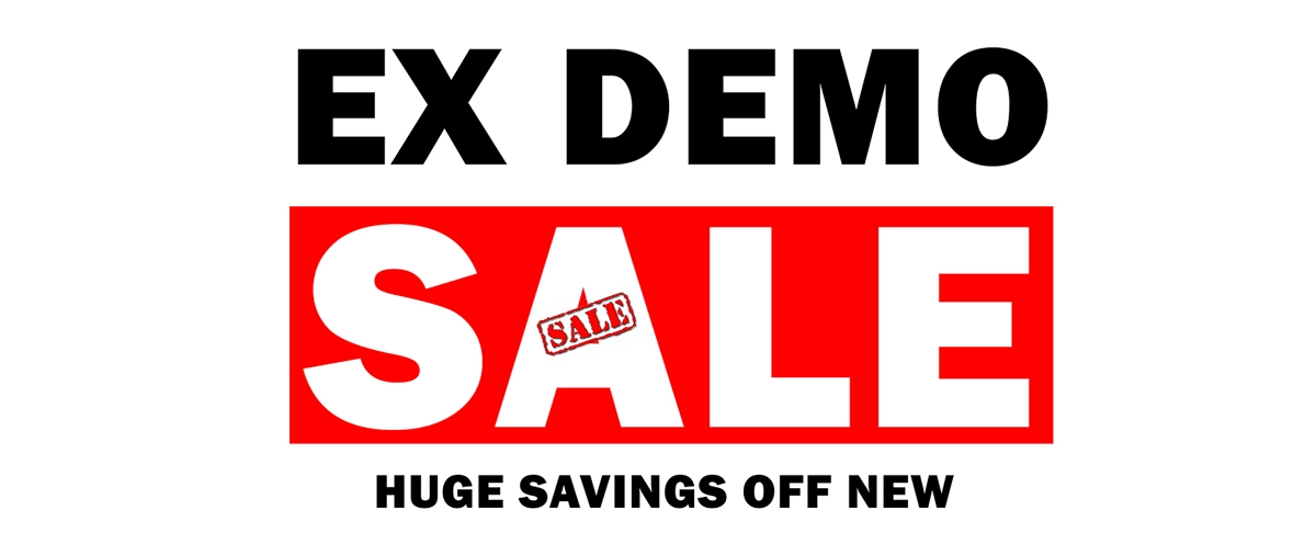Ex Demo Sale Now On